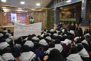 حضور بهمنی شهردار ملارد در مراسم اعزام کاروان راهیان نور دانش آموزان