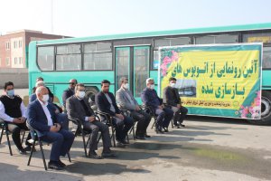بازگشت 8 دستگاه اتوبوس فرسوده بازسازی شده به ناوگان حمل و نقل بار و مسافر شهرداری ملارد  