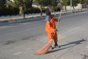 مرحله ای از اجرای طرح جمعه های جهادی شهرداری ملارد  دوازدهم اسفند ماه 