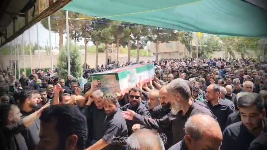 ملارد در تاسوعای حسینی میزبان لاله‌های خونین شد: تشییع باشکوه سردار شهید احمدی علیایی و شهید میثم یونسی