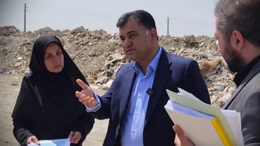 بررسی وضعیت حریم شهر ملارد با حضور شهردار، نماینده استانداری و معاون عمرانی فرمانداری