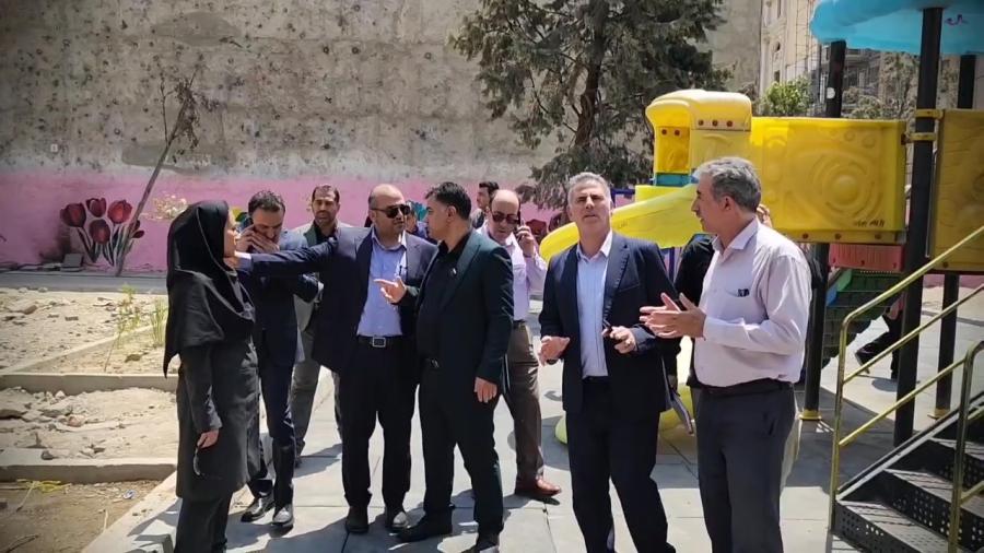 شهردار ملارد از پارک پرنیان بازدید کرد؛ تأکید بر احیای فضای سبز و تسریع پروژه‌های عمرانی
