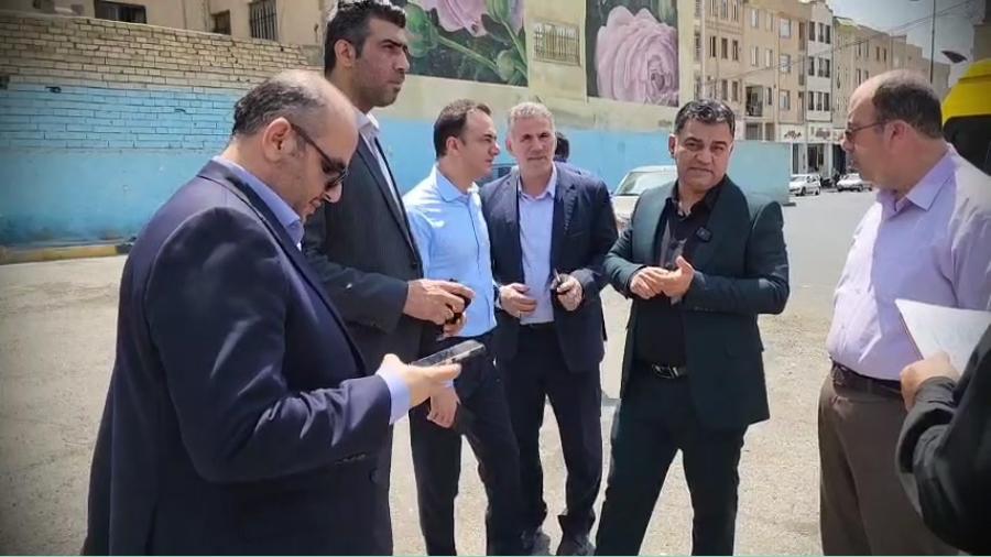شهردار ملارد در بازدید میدانی دستورات فوری برای رفع مشکلات شهروندان صادر کرد