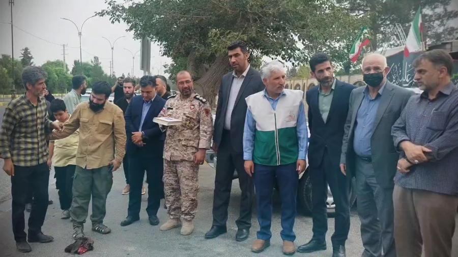 بدرقه زائران سرزمین عشق برای اربعین حسینی از گلزار شهدای ملارد با حضور شهردارو ریاست و اعضای شورای اسلامی شهر 