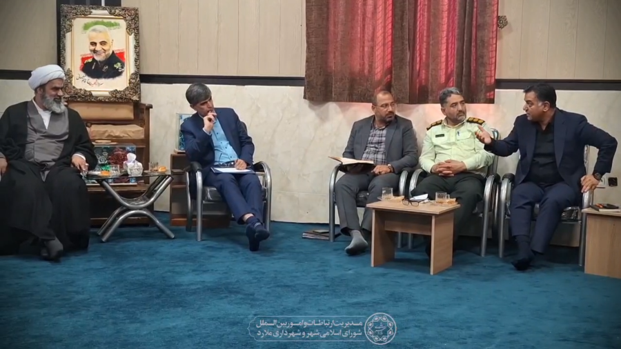 برگزاری جلسه فرهنگ عمومی در دفتر امام جمعه شهر ملارد