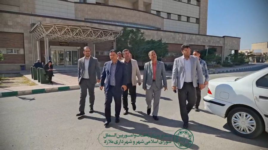 بازدید شهردار و ریاست شورای شهرملارد از پاویون بیمارستان سلامت