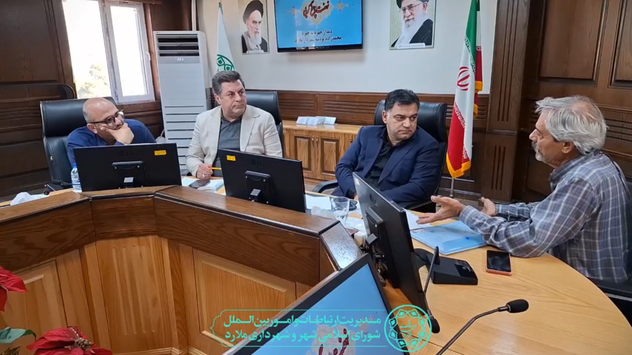 نهضت پاسخگویی  . دیدار چهرهبهچهره شهروندان با شهردار ملارد و بررسی درخواستهای آنان