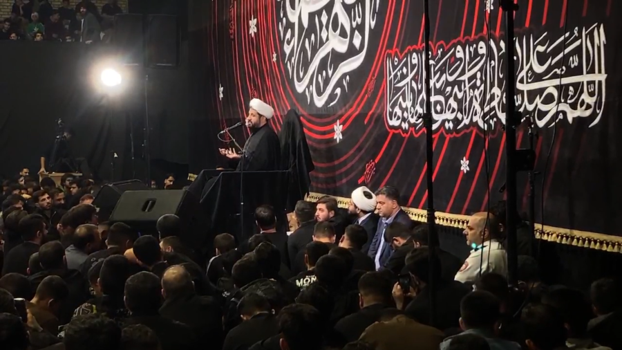 برگزاری مجلس عزاداری شهادت حضرت زهرا (سلام‌الله‌علیها) در شهر ملارد