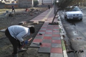 اجرای عملیات کفپوش معابر شهر ملارد به روایت تصویر
