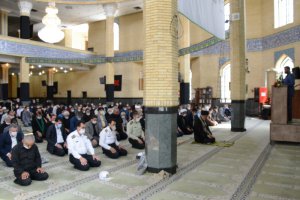 میز خدمت در مصلی نماز جمعه شهر ملارد برگزار شد