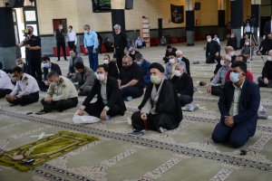 میز خدمت در مصلی نماز جمعه شهر ملارد برگزار شد