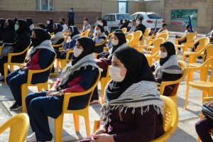 برگزاری مراسم زنگ مقاومت در مدرسه شهید مدافع حرم ملارد