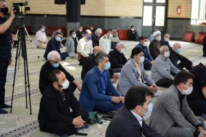 میز خدمت در مصلی نماز جمعه شهر ملارد برگزار شد