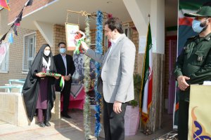 برگزاری مراسم زنگ مقاومت در مدرسه شهید مدافع حرم ملارد