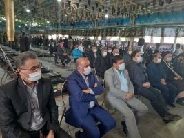 گلباران مزار شهدا به مناسبت هفته دفاع مقدس