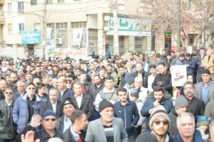 گزارش تصویری از راهپیمایی مردم ملارد در روز شهادت سپهبد حاج قاسم سلیمانی
