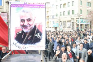 گزارش تصویری از راهپیمایی مردم ملارد در روز شهادت سپهبد حاج قاسم سلیمانی