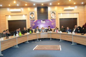 برگزاری جلسه شورای اداری به روایت تصویر
