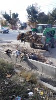 عملیات جمع آوری نخاله ها در سطح شهر ملارد در حال انجام می باشد 