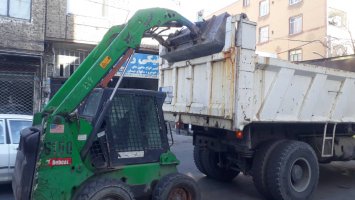  جمع آوری گسترده نخاله های سطح معابر شهر ملارد