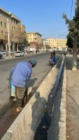 نصب بنرهای تبریک ایام الله دهه فجر بروی اتوبوسهای حمل و نقل شهری شهرداری ملارد