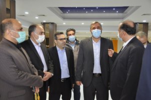 بازدید بهمنی شهردار ملارد از بیمارستان شهدای سلامت شهر ملارد 
