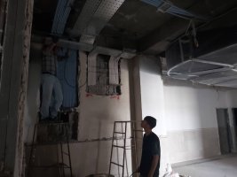 عملیات اجرای پروژه ساختمان آتش نشانی بلوار الغدیر شهر ملارد
