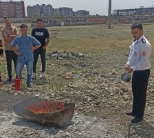 برگزاری دوره آتش نشانان داوطلب