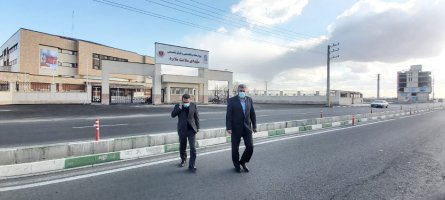 بازدید شهردار از مسیر دسترسی به بیمارستان شهدای سلامت شهر ملارد