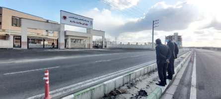 بازدید شهردار از مسیر دسترسی به بیمارستان شهدای سلامت شهر ملارد
