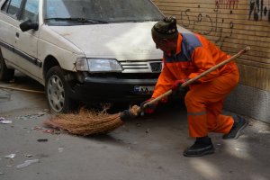 حضور مدافعان پاکی و پاکیزگی در اجرای جمعه ی جهادی در شهر ملارد  