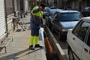 حضور مدافعان پاکی و پاکیزگی در اجرای جمعه ی جهادی در شهر ملارد  