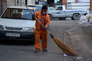 حضور مدافعان پاکی و پاکیزگی در اجرای جمعه ی جهادی در شهر ملارد  