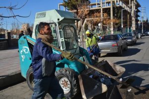 جمعه جهادی  با حضور پرسنل خدوم شهرداری ملارد   