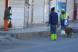 جمعه جهادی  با حضور پرسنل خدوم شهرداری ملارد   