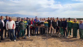 کاشت درخت بمناسبت هفته منابع طبیعی