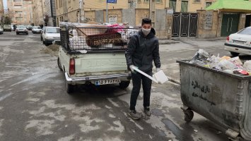 همت و کار وتلاش در جمعه جهادی آخر سال ۱۴۰۲