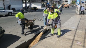 همت و کار وتلاش در جمعه جهادی آغاز سال ۱۴۰۳