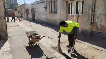 پنجمین مرحله از طرح محله محور جمعه های جهادی در شهر ملارد به اجرا درآمد.