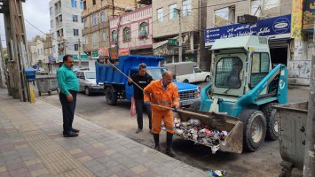 هفتمین مرحله از طرح محله محور جمعه های جهادی در سطح شهر ملارد به اجرا درآمد