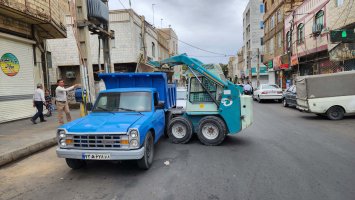 هفتمین مرحله از طرح محله محور جمعه های جهادی در سطح شهر ملارد به اجرا درآمد