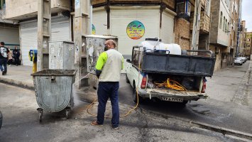 هفتمین مرحله از طرح محله محور جمعه های جهادی در سطح شهر ملارد به اجرا درآمد