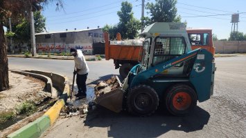 چهاردهمین مرحله از طرح محله محور جمعه های جهادی در سطح شهر ملارد به اجرا درآمد