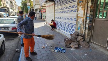 بیست و سومین مرحله از طرح محله محور جمعه های جهادی در سطح شهر ملارد