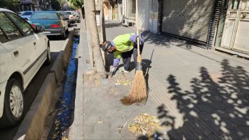 بیست و هشتمین مرحله از طرح محله محور جمعه های جهادی در خیابان دانش غربی شهر ملارد به اجرا درآمد