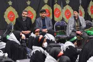 حضور بهمنی شهردار ملارد در مراسم اعزام کاروان راهیان نور دانش آموزان