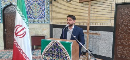 دیدارشهردارواعضای شورای اسلامی شهر با نمازگزاران مسجد جامع خامس آل عبا 