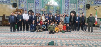 دیدارشهردارواعضای شورای اسلامی شهر با نمازگزاران مسجد جامع خامس آل عبا