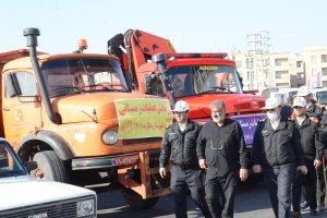 رزمایش عملیات زمستانی شهرداری ملارد زمستان 1401 