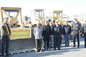 رزمایش عملیات زمستانی شهرداری ملارد زمستان 1401 